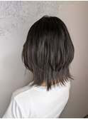 レイヤースタイル+ダークグレー