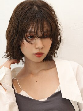 アース 溝の口店(HAIR&MAKE EARTH) ふんわりショート[溝の口/髪質改善/縮毛矯正/白髪ぼかし]