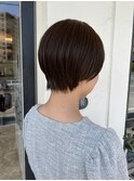 ショートヘア/グランマッシュ/イルミナカラー/本郷