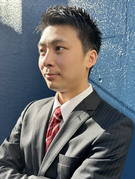 リア(Li'a) ビジネスマン/爽やか/スパイキーショート/短髪/アップバング