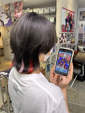 トーキョー オタクヘアー(TOKYO OTAKU HAIR) FGO 宮本武蔵 推しカラー