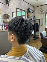 アールズ ヘア(R's hair)&nbsp;自然な質感で仕上げるショートスタイル　印西　barber 理容室