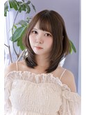 【kumu】ミディアムレイヤー/顔周りカット/栄/名古屋
