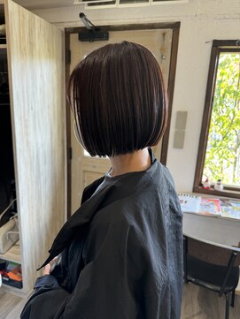 ミニボブ×こっくりオレンジ