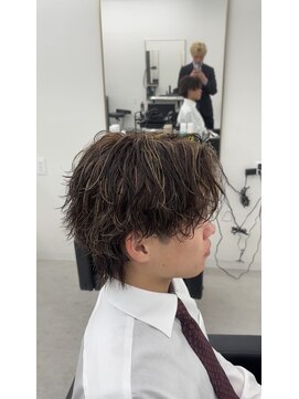 ステージ(STAGE) ニュアンスサーフカール メンズハイライト