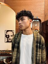 エディ(Edy) メンズパーマスペインカール刈り上げ外国人風スパイラルパーマ