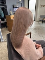 ストゥー(StueW.)&nbsp;ベージュ/ダブルカラー/ブリーチカラー/ストレートロング