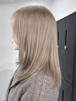 ペレ 渋谷(PELE) イメチェン/ピンクベージュ/アンブレラカラー/前髪/渋谷