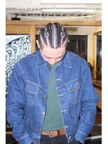 ビーバイエイトジェンツ(Bee by EIGHT GENTS)&nbsp;波巻きツイストスパイラル/リバースセンターパート/心斎橋