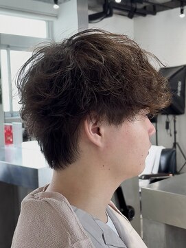 ドーバー 中野(Dover) ヘアセットが簡単!クルッとしない無造作シャドウパーマ◎