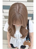 アームズヘアー arms hair&nbsp;柔らかく透け感のあるミルクティーベージュ