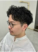 ニュアンスパーマニュアンスウルフ/ダウンバング/スペインカール