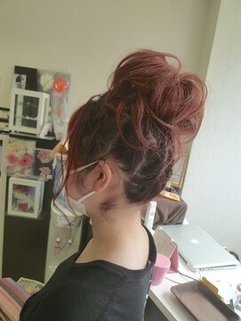 ヘアセットサロンエッジ(Edge) ルーズお団子