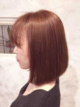 ボヌールヘア(BONHEUR HAIR) ボヌールヘアー綾瀬【YUKIE】ストレートロブ