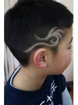 カプリヘアーデザイン(Capri Hair design)&nbsp;キッズバリアート☆ポイントトライバル