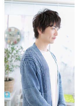 ヘアアンドビューティー ミック(Hair & Beauty miq) 好感度大！フェザーマッシュのモテスタイルb