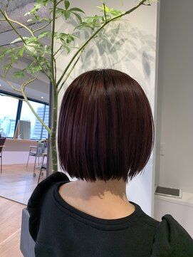 スリー(three.) 【three./スリー】アウターカラーボブ【北浜/淀屋橋】