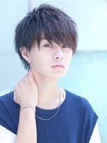 リップス 池袋(LIPPS)&nbsp;山崎賢人風ショート クラウドマッシュ サイドパートショート