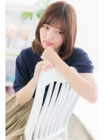 ミック 日暮里店(miq) ふわっとまとまる♪束感ストレートb