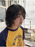mowen 南堀江　聖子ちゃんカット×ゆるカールパーマ