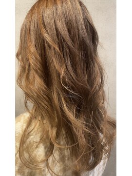 ヘアサロンM 新宿 シナモンベージュ