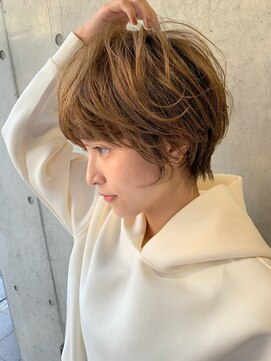 ロンド パルティール 大宮(Lond partir) グランマッシュ/細めハイライト/ショート/白髪ぼかし/前髪/大宮