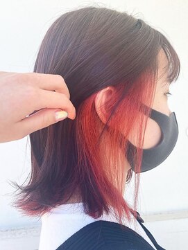 ハンナ 名古屋(HANNAH) インナーカラー　韓国ヘア