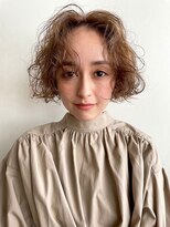 ガレージ バイ グリーン 原宿 表参道(Garage by green)&nbsp;【loki】ボブ×外国人風ミックスパーマ