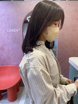 ローレンジウ(LOREN JU)&nbsp;名駅/名古屋駅/学割U24/レイヤーカット/オージュア/ダブルカラー