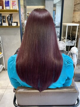 トルネード(TORNADO) 韓国風艶髪ストレート LAケラチントリートメント 美髪 M628