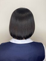 アペル(APPEL)&nbsp;ツヤボブ　髪質改善　　ストレート【岡山/岡山駅】