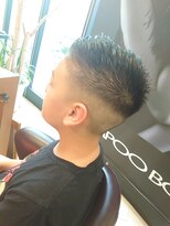 シャンプーボーイ 佐世保駅前店(SHAMPOO BOY)&nbsp;キッズ☆ツンツンフェードスタイル
