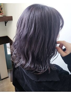 ジーシーエイト ヘアー(GC8 hair) パープルシルバー