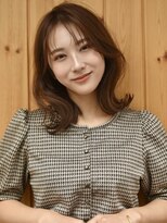 ブゾン(buZon)&nbsp;【buZon ブゾン】外ハネくびれミディ☆シースルーバンク