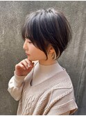 360°綺麗なシルエット！束感ショート！