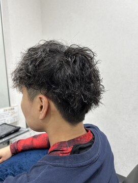 セカンド(Second) Second   ×　メンズパーマ