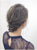 結婚式参列ヘア＊キレイめシニヨン