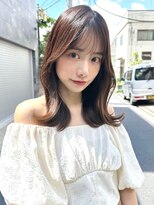 ミラリー トウキョウ(Mirareee Tokyo)&nbsp;20代30代40代◎斜めバング前髪パーマぱっつん前髪斜めバング