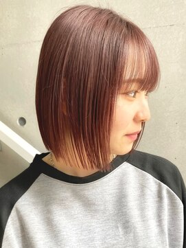 トト 船橋店(toto.) 黒髪/グレーベージュ/レイヤーロング/前髪パーマ[西船橋/津田沼]