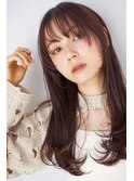 10代20代30代『フェイスレイヤー入りワンカールロング』＃池袋駅