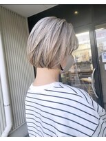 ヘアスタジオハレ(hair studio HALE) 美髪似合わせカット×ハイトーンベージュ