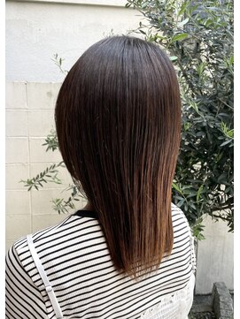 ココカラヘアー ニコ(cococara hair nico) 髪質改善ストレート/暖色系/艶髪/ナチュラルストレート