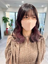ツキ 横浜店(tuki)&nbsp;インナーカラーケアブリーチイヤリングカラーハイライトレイヤー