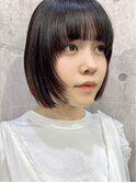 顔周り＋ミニボブ