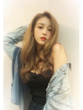 オリジンズヘアーセカンド 守谷店(Origins hair 2nd) ベージュ系カラー×BYKARTE TR