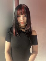 ペレ 梅田(PELE)&nbsp;前髪/アンブレラカラー/こなれミディ/イメチェン/ウェーブパーマ