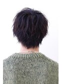 無造作ショートウルフ