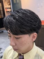 アミーゴ(AMIGO)&nbsp;ニュアンスパーマ×センターパート