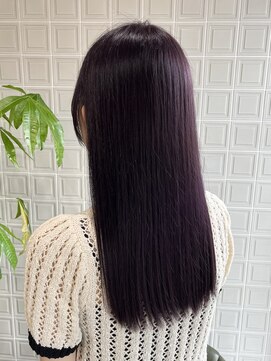 ボアップ 難波店(boappu) #ラベンダーカラー #イルミナカラー #透明感カラー