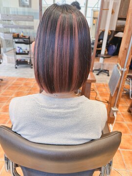 ルチア ヘア ステラ 京都店(Lucia hair stella) ハイライト/ダブルカラー/インナーカラー/学割U24/京都/河原町